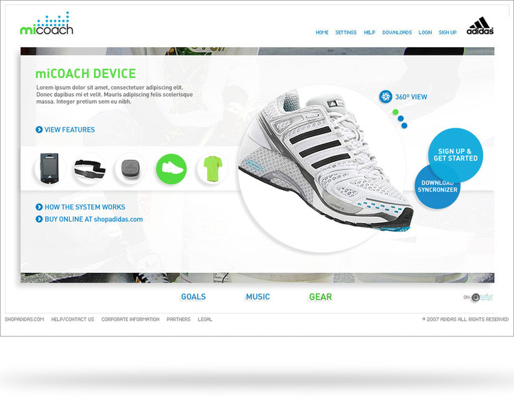 Adidas - micoach
