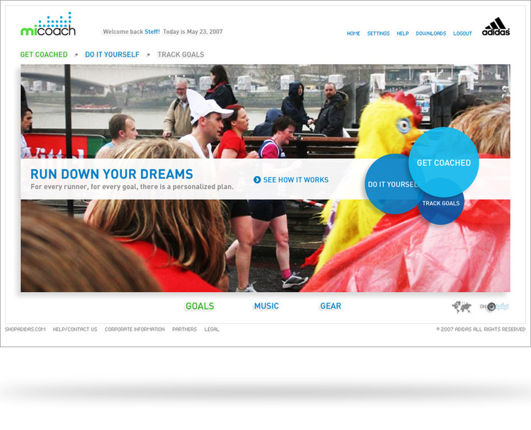 Adidas - micoach