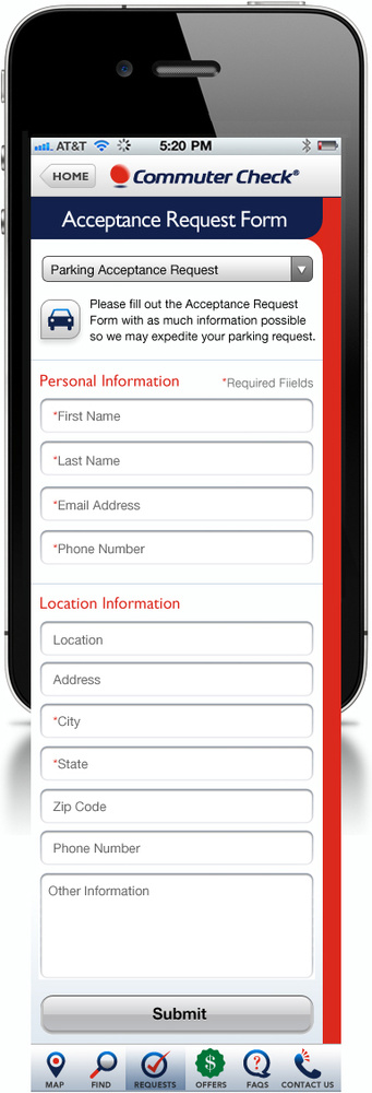 Accor Mobile - Acceptance Request Form
