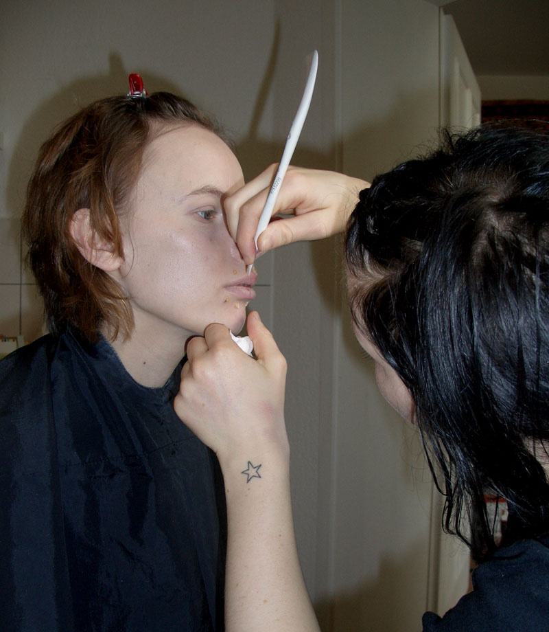 Fra korttilmen Lucid Dreamers, sfx make-up