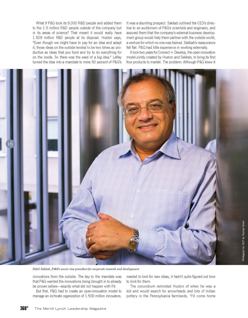 Procter & Gamble Innovation Feature Story