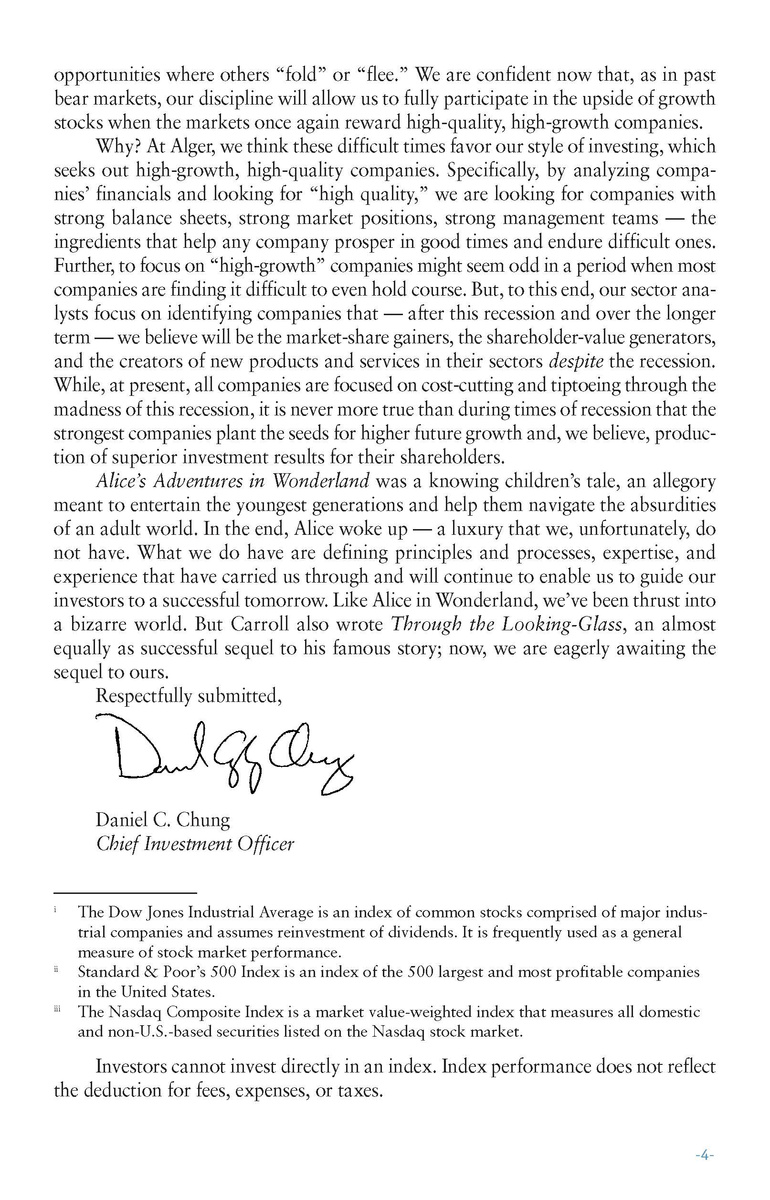 Annual Shareholder Letter