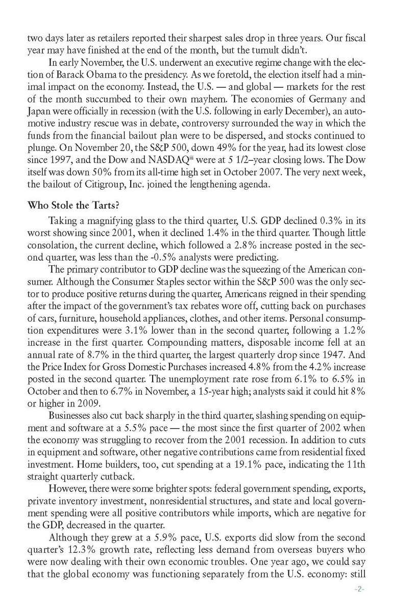 Annual Shareholder Letter