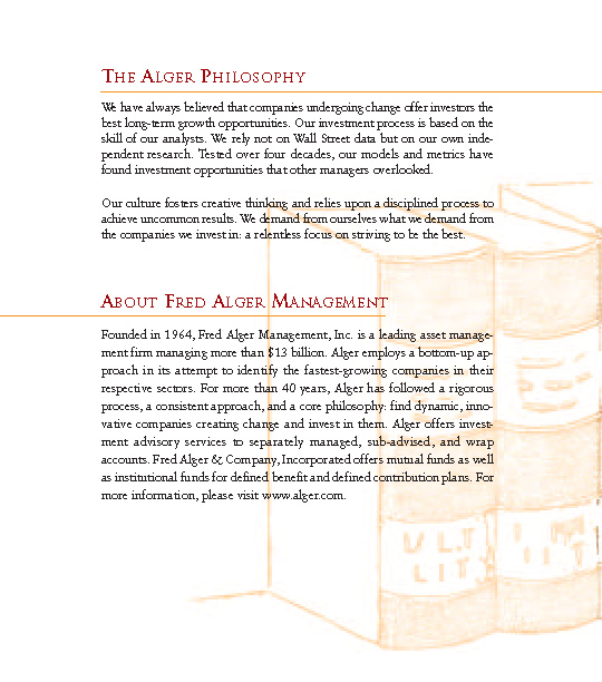Spectra Fund Brochure