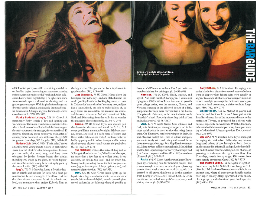 Chicago Magazine Bar Guide