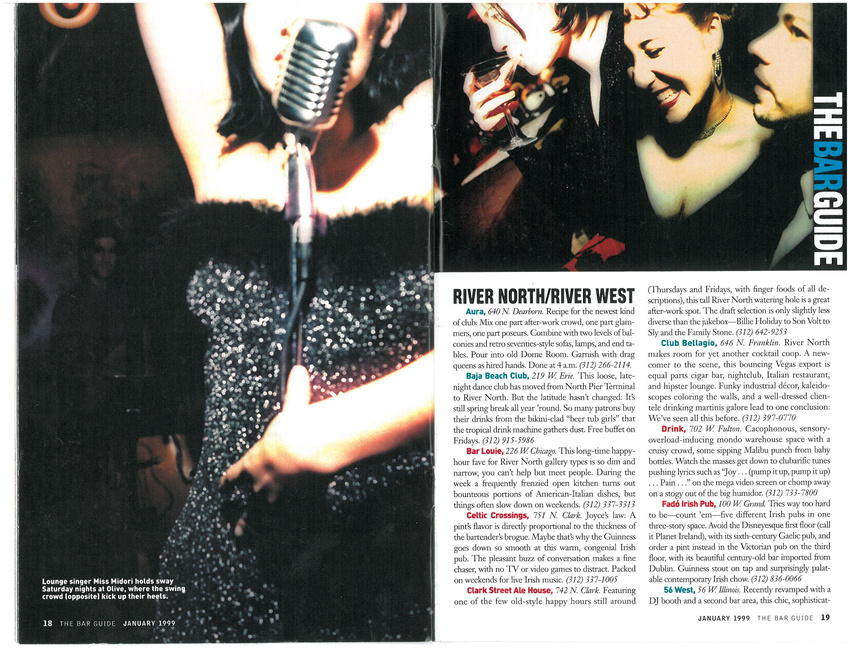 Chicago Magazine Bar Guide