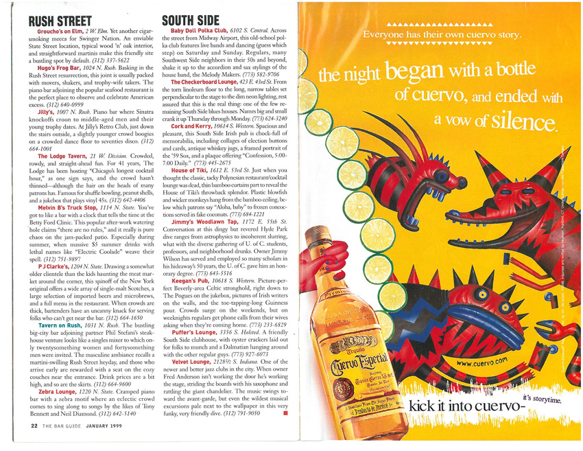 Chicago Magazine Bar Guide