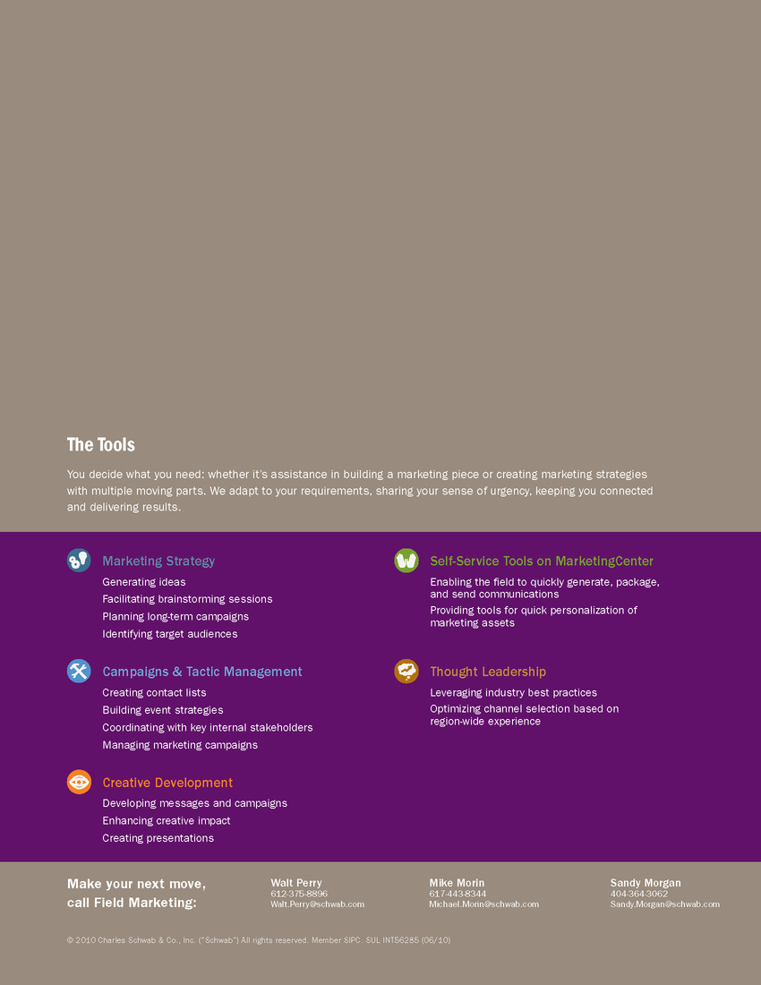 Schwab Case Studies