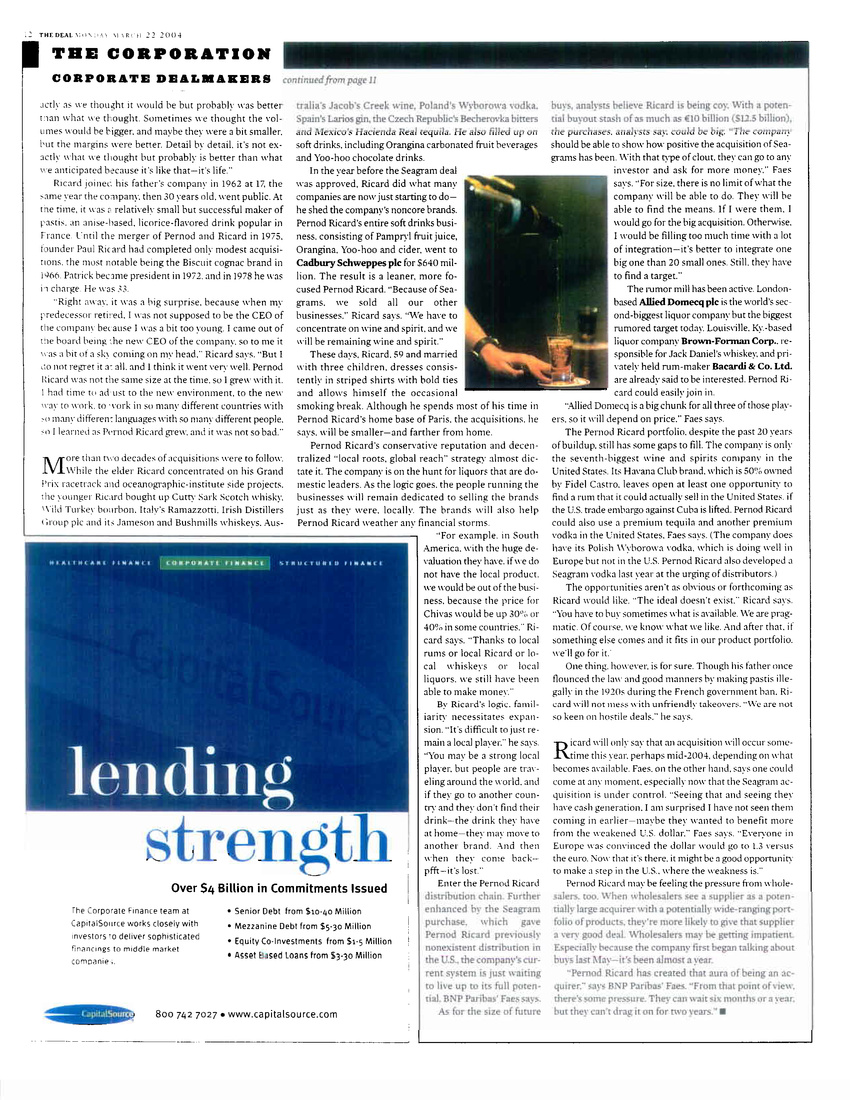 Pernod Ricard Feature