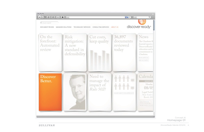 DiscoverReady Website Concepts