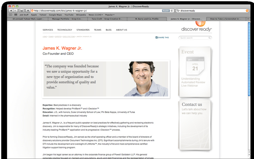 DiscoverReady Website