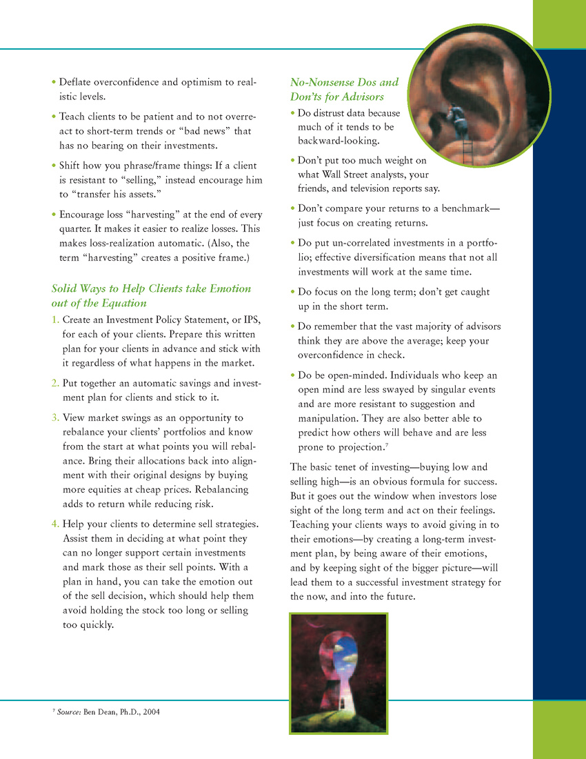 Behavioral Investing White Paper for Advisors