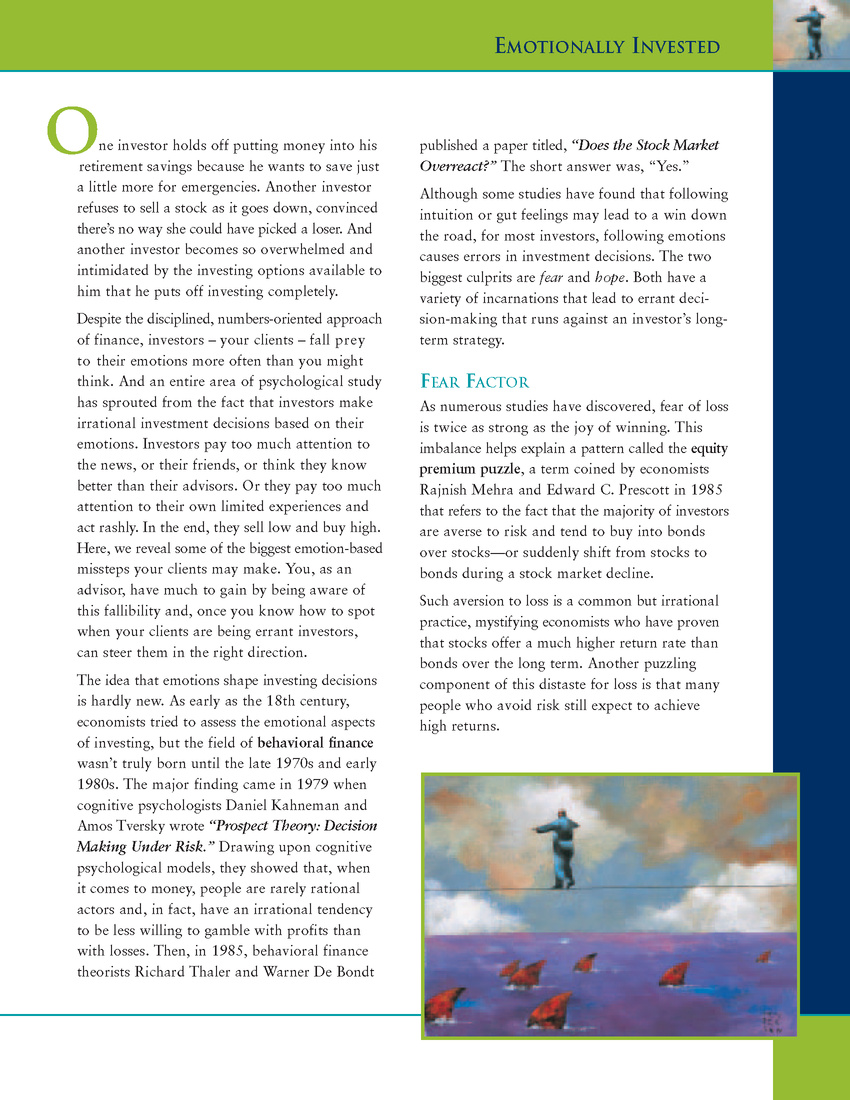 Behavioral Investing White Paper for Advisors