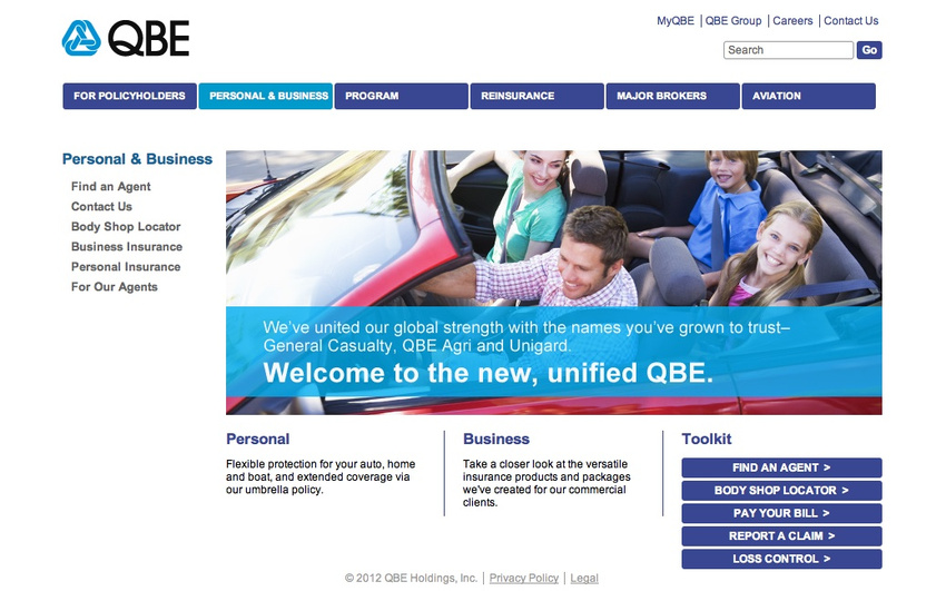 QBE Home Page
