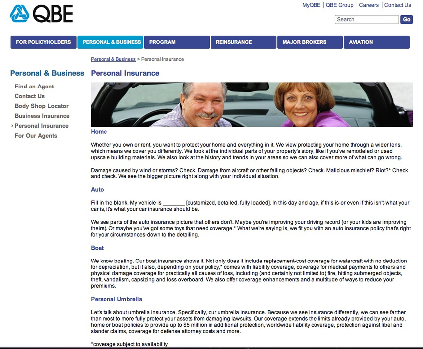 QBE Personal Insurance
