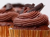 Mocha Madness Cupcakes in Gold Liner