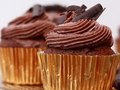 Mocha Madness Cupcakes in Gold Liner