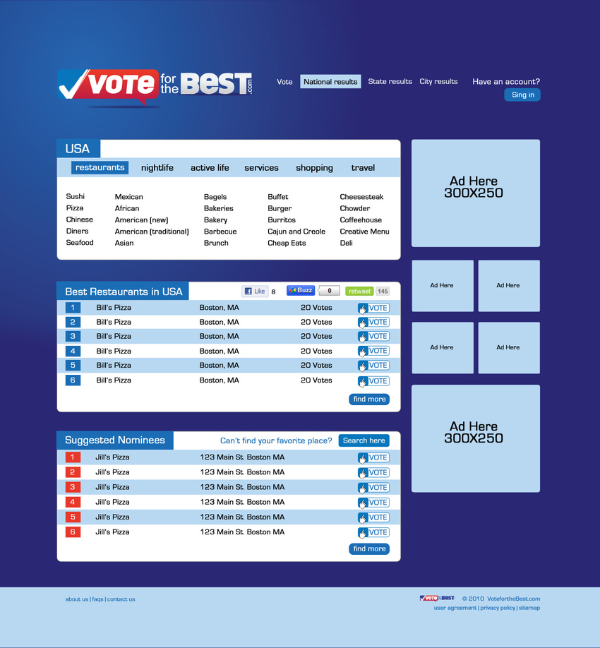 VoteForTheBest second