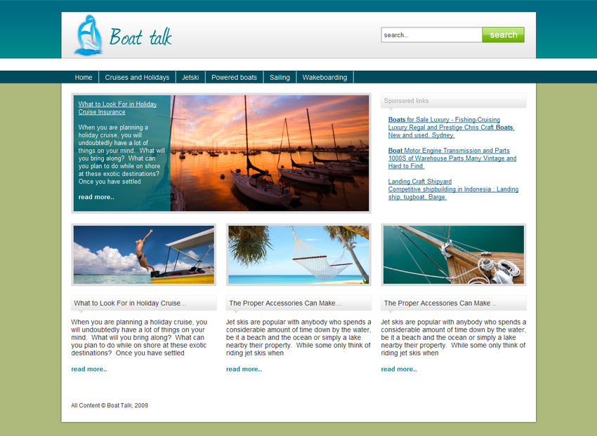 Boat Talk website