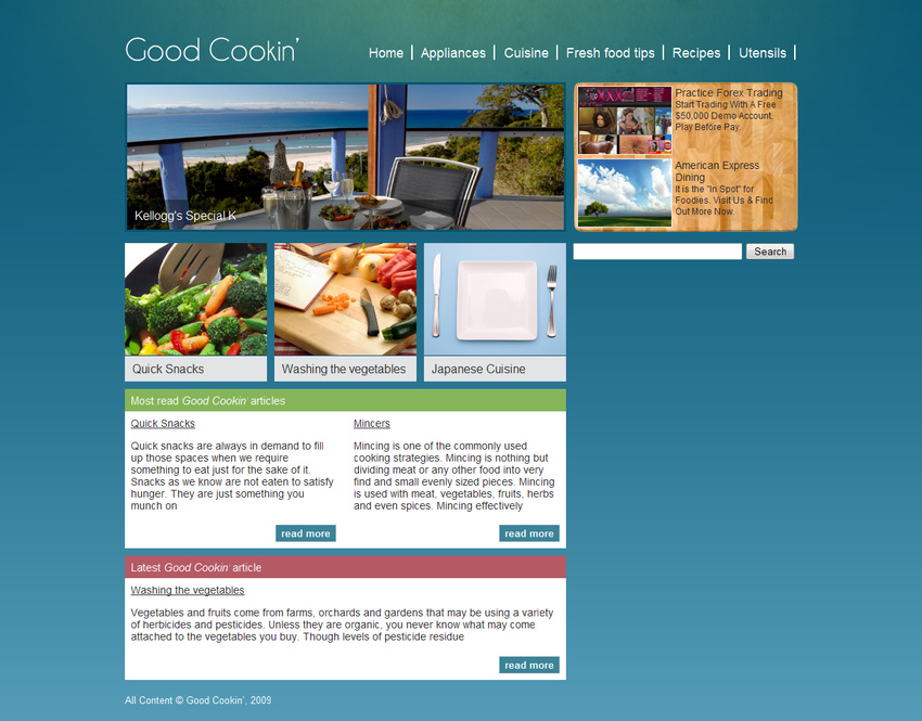 Good cookin website