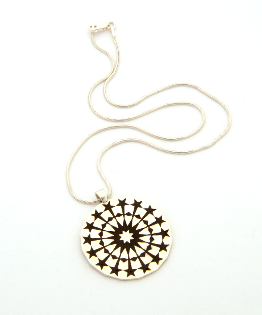 Olokiki Sterling Silver in Black Enamel