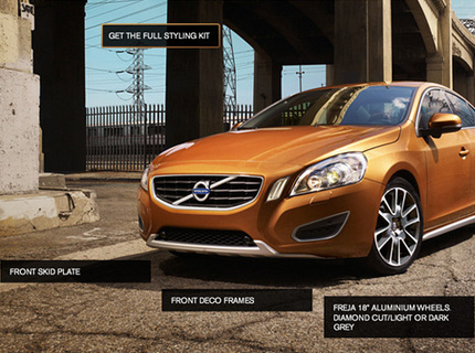 Volvo Cars – Micro sites regarding accessories for S60, V60, XC60 and C30 – Concept development and interaction design.