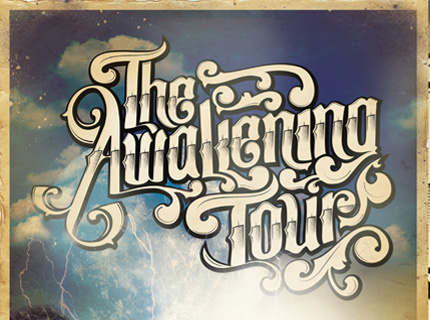 The Awakening Tour - Logo, Poster, and Apparel Designs