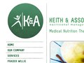 Keith & Associates : Consulting Dietitians Website