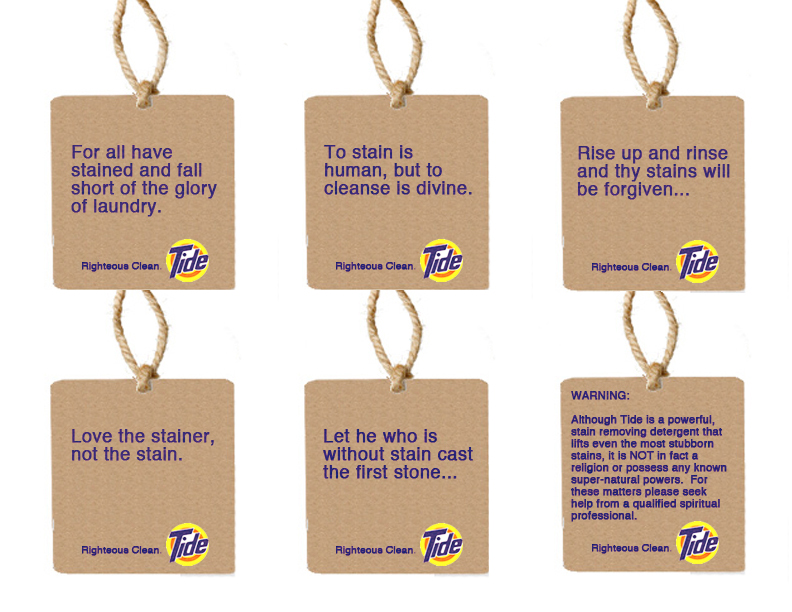 Tide Hang Tags