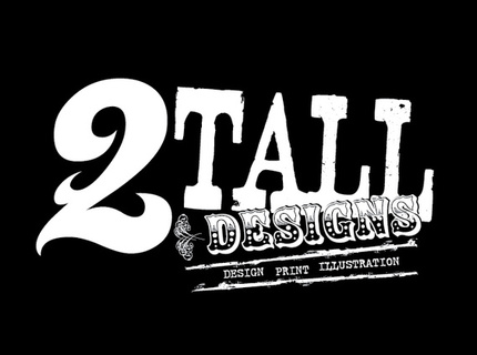 2 Tall Designs Logo - Freelance Business
