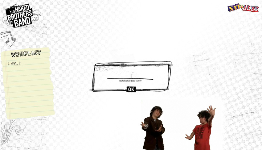 Naked Brothers Interactive Madlibs
