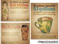 Campaign posters to promote on campus sustainability - university work