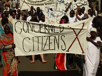 Peace March inJuba, South Sudan