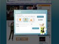 Widget for Vivaty online community used for sending gifts to friends emails or vivaty friends