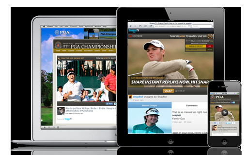The PGA Championship - Mobile, Web and LiveCut Editing