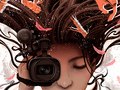 "The World She Saw"  This image was done for the 10th annual imagineNATIVE Film Festival (imagineNATIVE / Beehive Design)