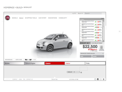 alternate ways to access data in wireframe R&D