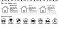 social media badges and points proposal wireframe