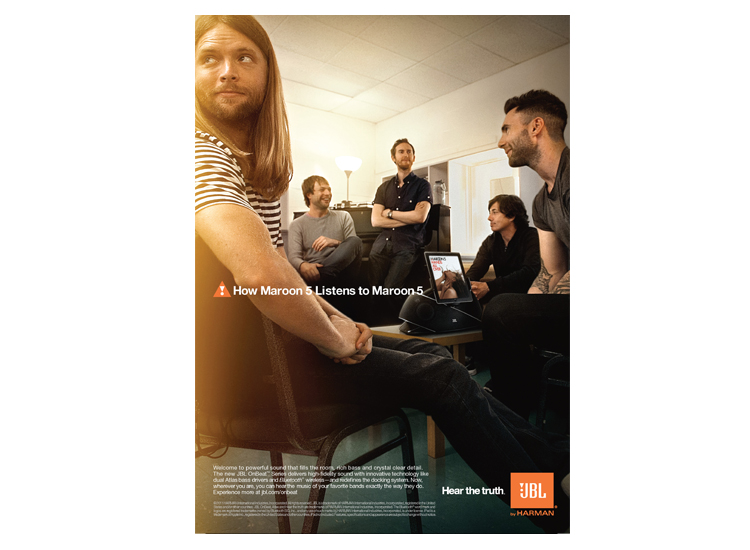 Maroon 5 Print Ad