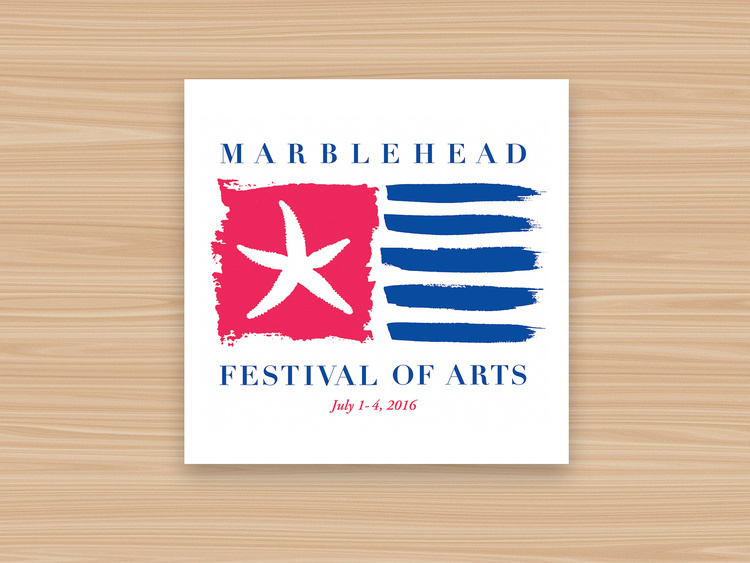 Winner, 2016 Marblehead Festival of Arts Logo Competition
