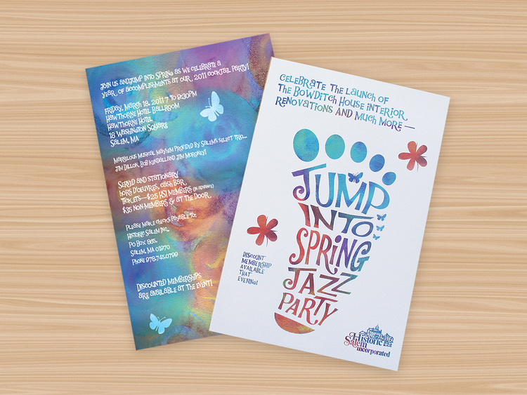 Promotional Postcard Invite