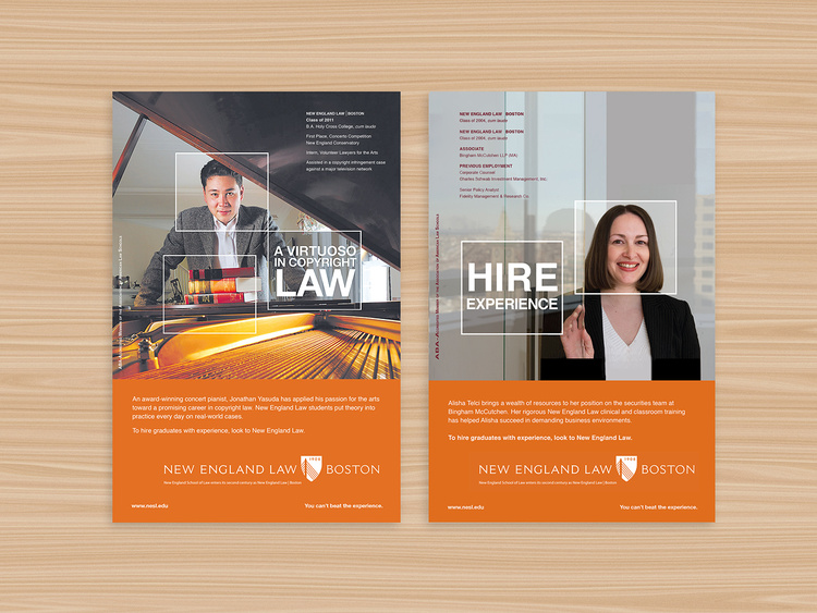 Ad / New England School of Law