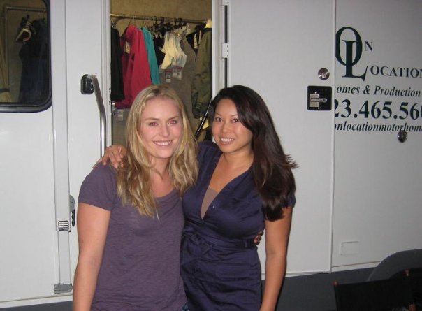 With Lindsey Vonn shooting UA Coldgear