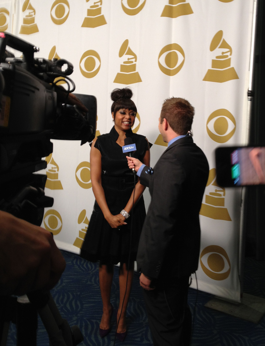 Taraji P. Henson at Grammy Salute to Whitney Houston