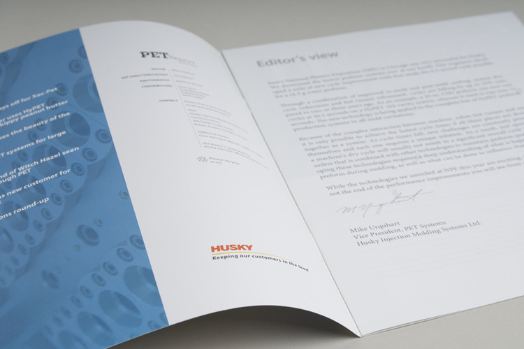PET Report - Husky Injection Molding Systems
