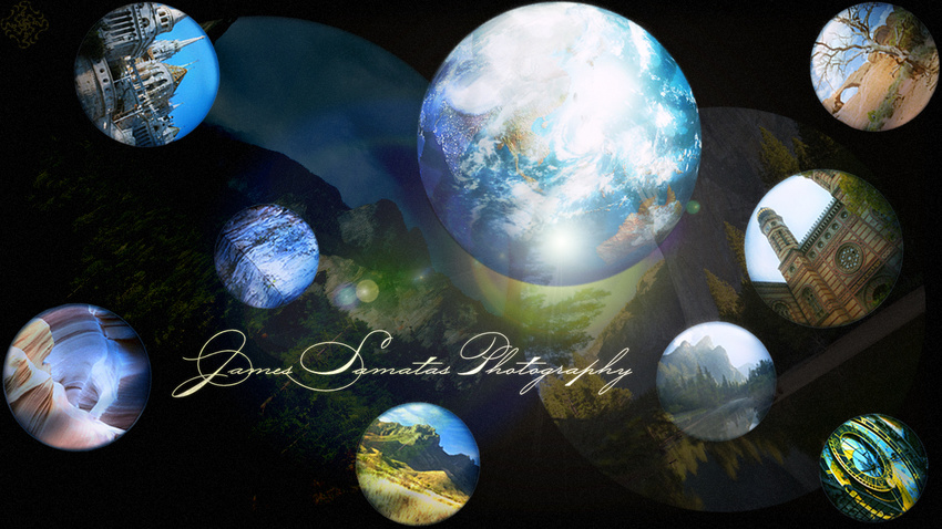 James Samatas Photography splash page (2009)