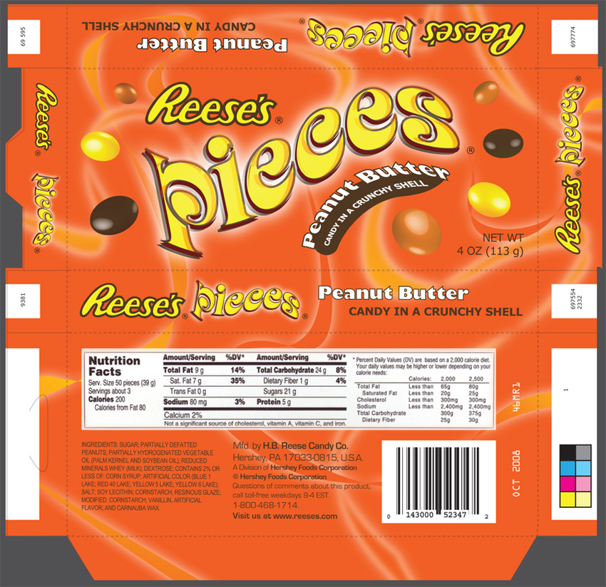 Reese's Pieces candy box (2007)