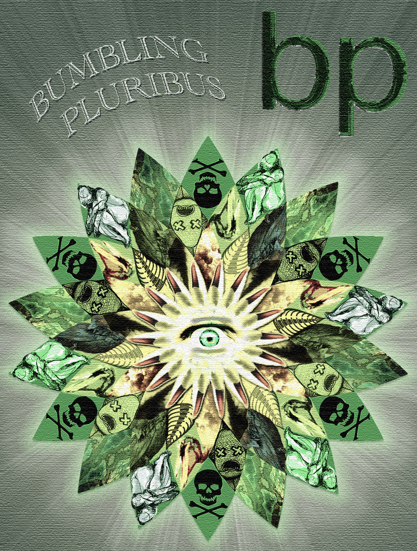 Bumbling Pluribus BP logo contest entry (2010)