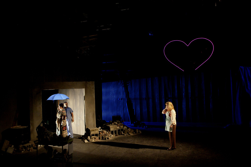 American Repertory Theater director: Carmel O'Reilly sets + costumes: David Reynoso lighting: Justin Townsend photo: M. Lutch