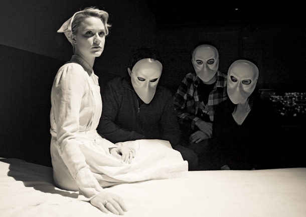 Evan Rachel Wood as Nurse Shaw / Sleep No More NYC
